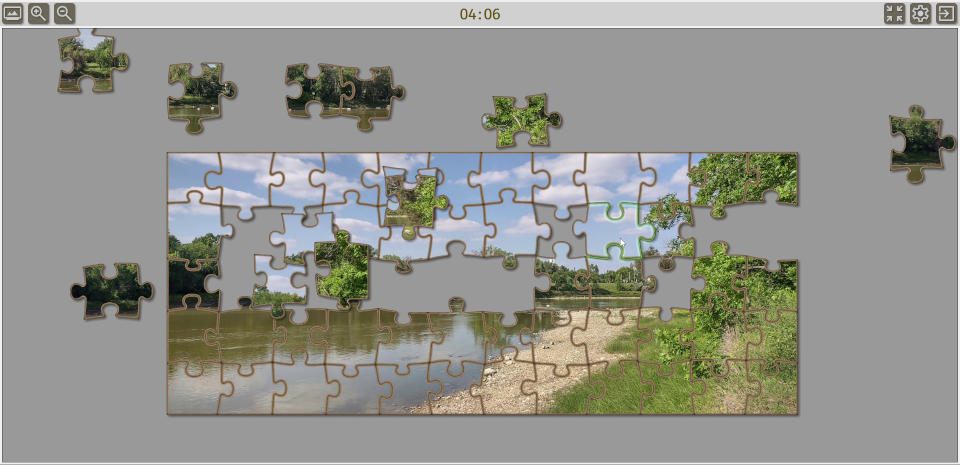 Puzzle Gameplay - Connect Glow